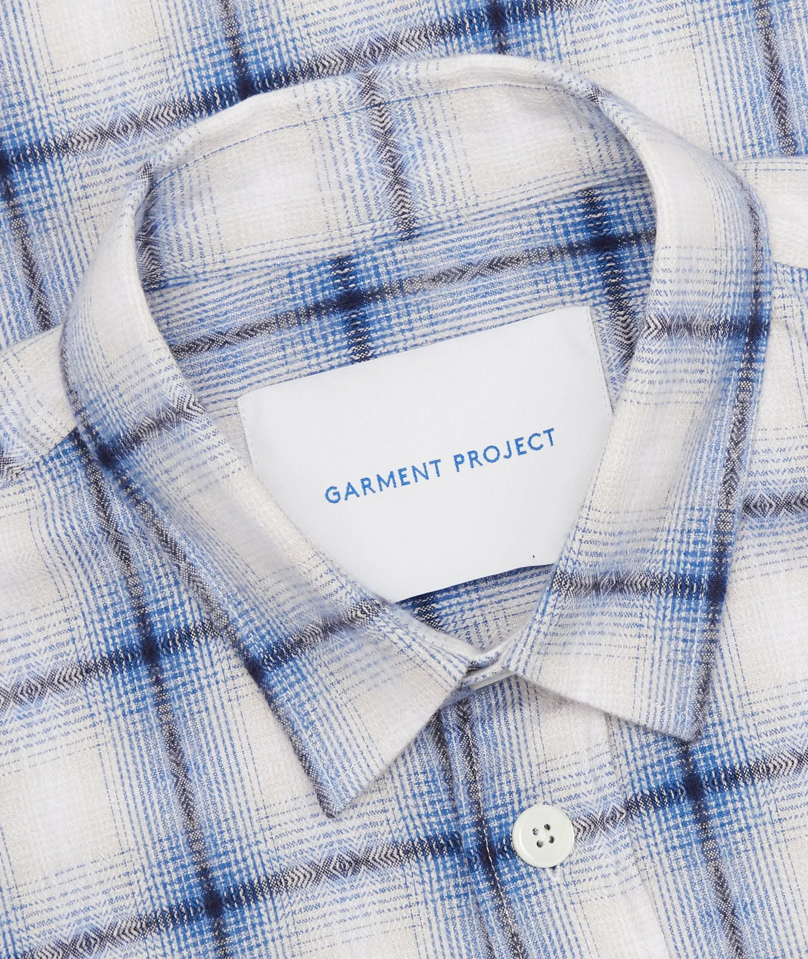 Relaxed Long Sleeved Shirt - Blue
