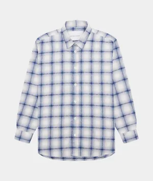 Relaxed Long Sleeved Shirt - Blue
