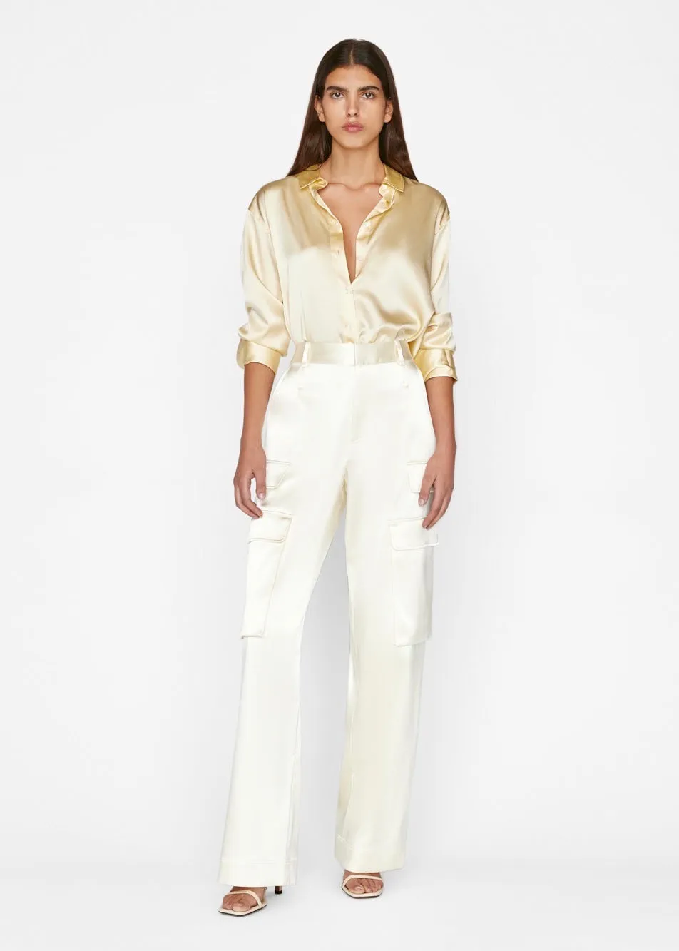 Relaxed Straight Cargo (Bone)