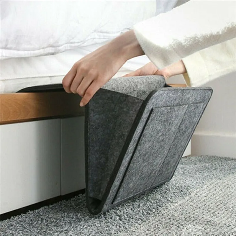 Remote Control Hanging Caddy Bedside Couch Storage Organizer