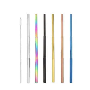 Replacement Straw for Telescopic Straw Case (Straw & Brush Only)
