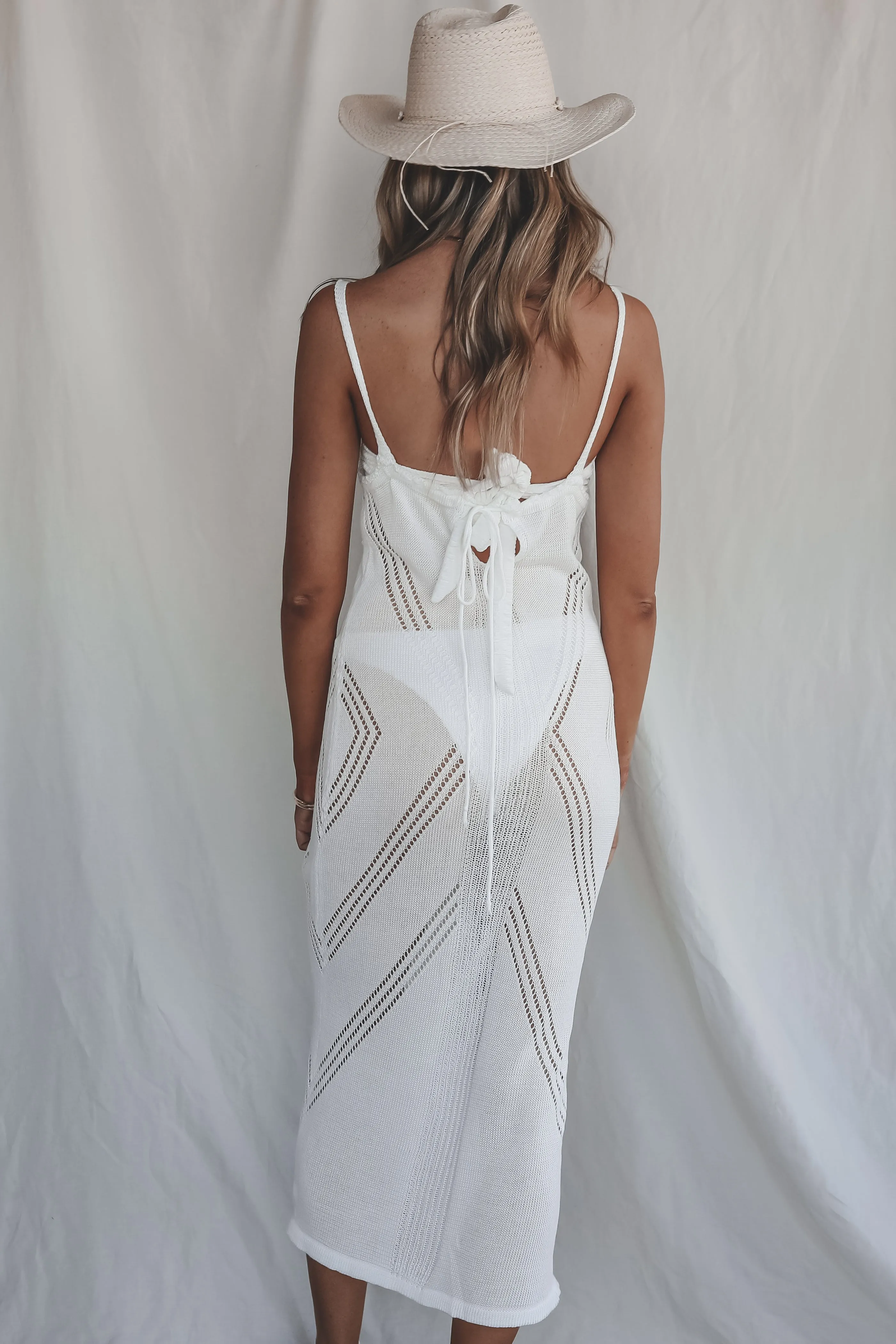 Resort Ready Knit Maxi Cover Up Dress