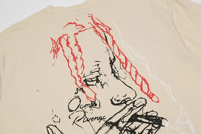 REVENGE Sketch Painting T-Shirt
