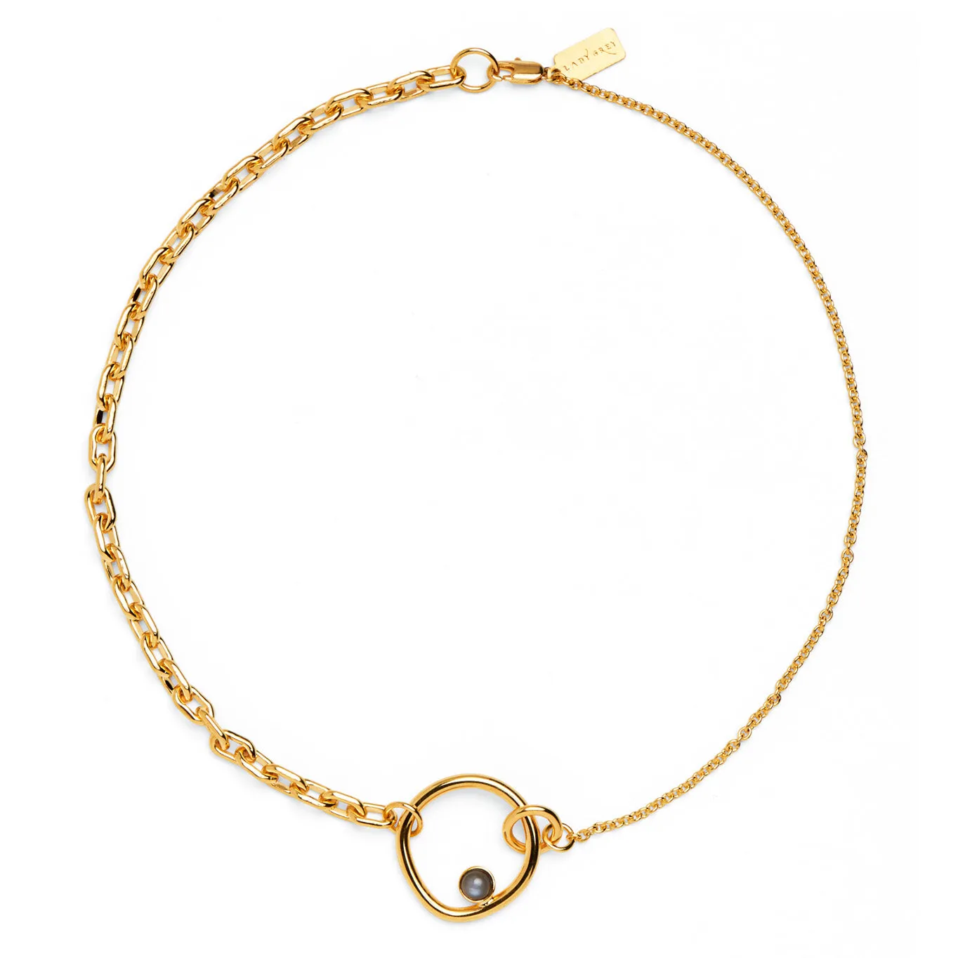 Revolve Necklace in Gold