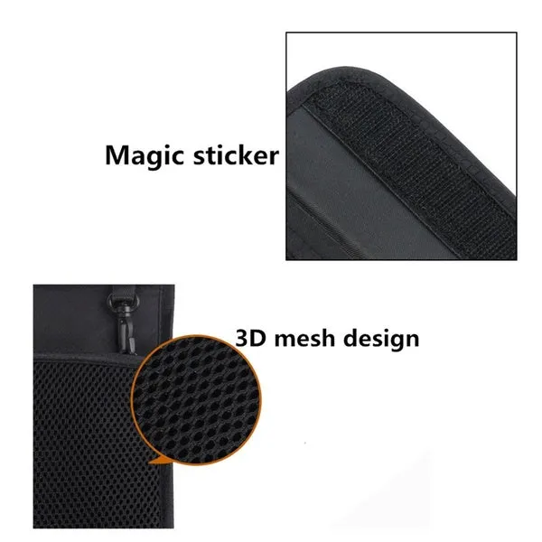 RFID Blocking Passport Card Holder Neck Stash Pouch Security Travel Wallet Bag
