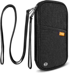 RFID Family Passport Wallet Waterproof Travel Organizer Bag