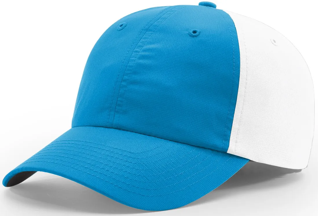 Richardson Relaxed Lite Performance Cap Sky Blue White