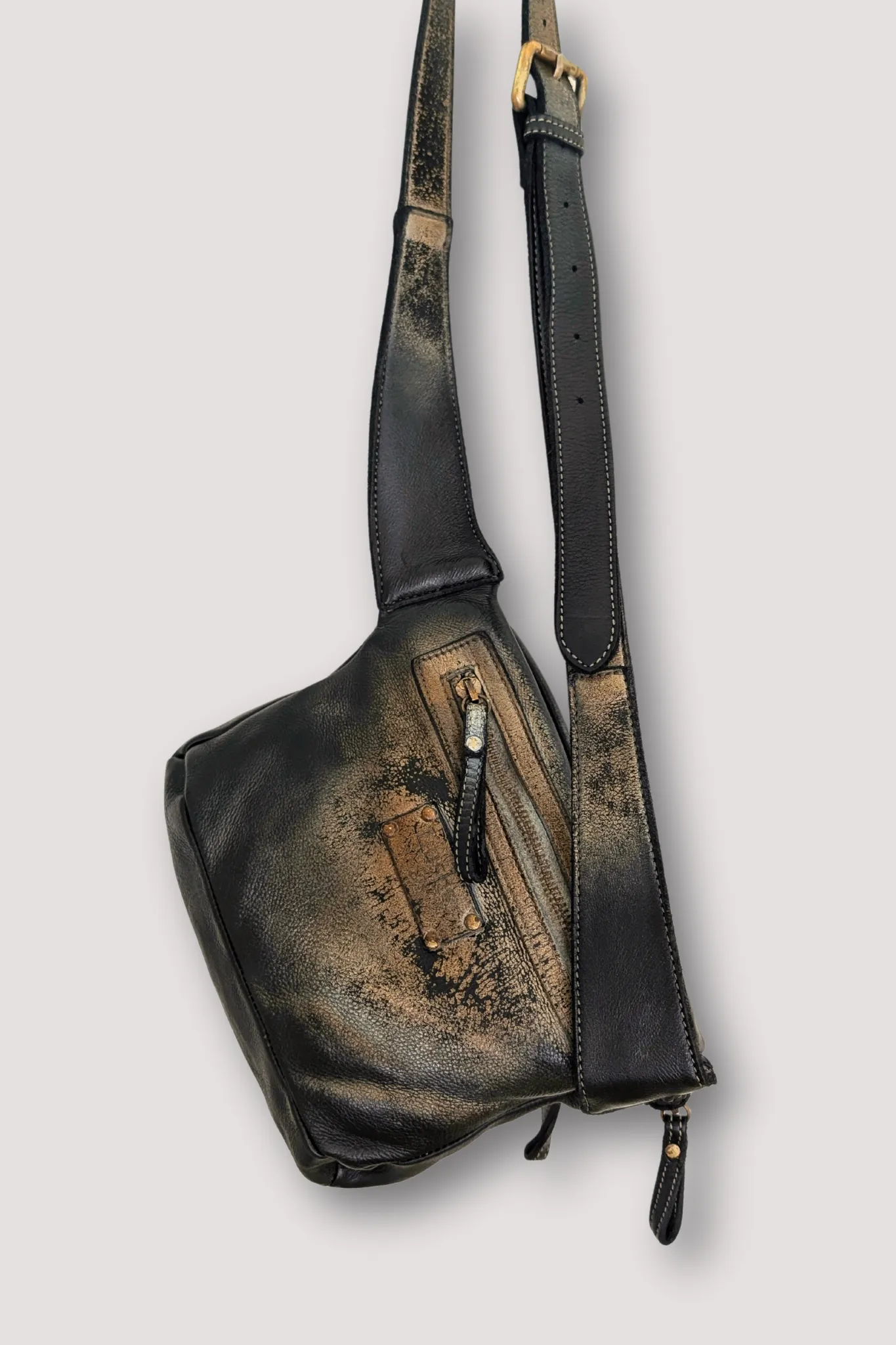 Rider Crossbody Sling Bag - Raw Onyx - MENS - CANADA