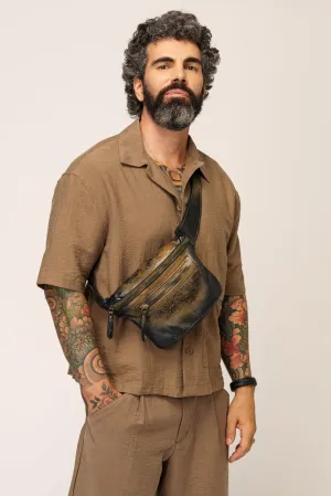 Rider Crossbody Sling Bag - Raw Onyx - MENS - CANADA