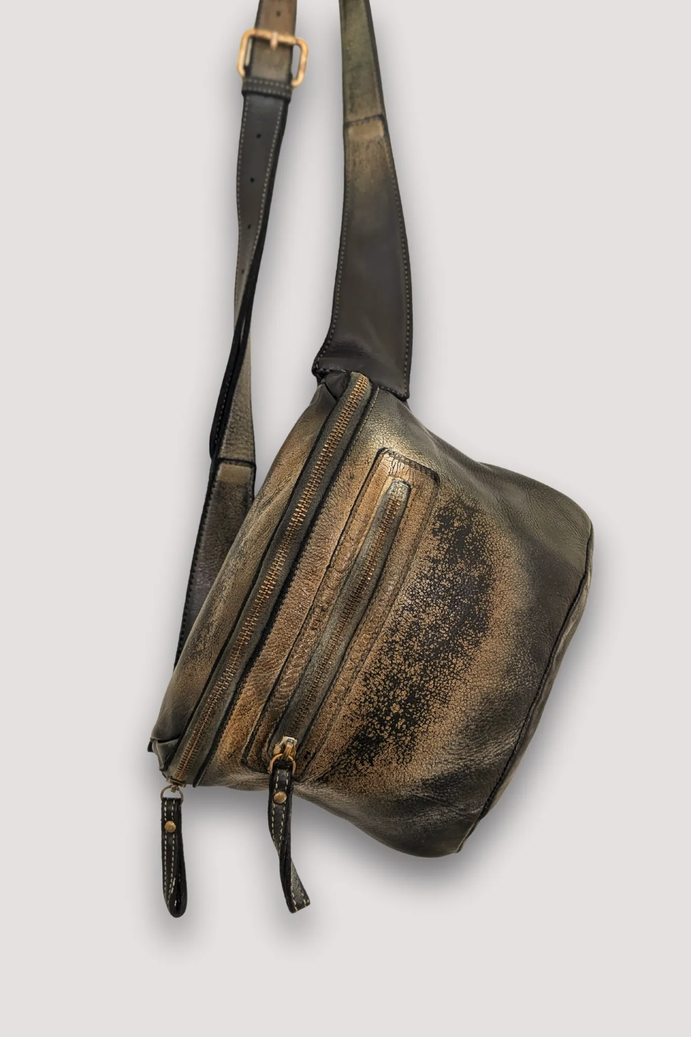 Rider Crossbody Sling Bag - Raw Onyx - MENS - CANADA