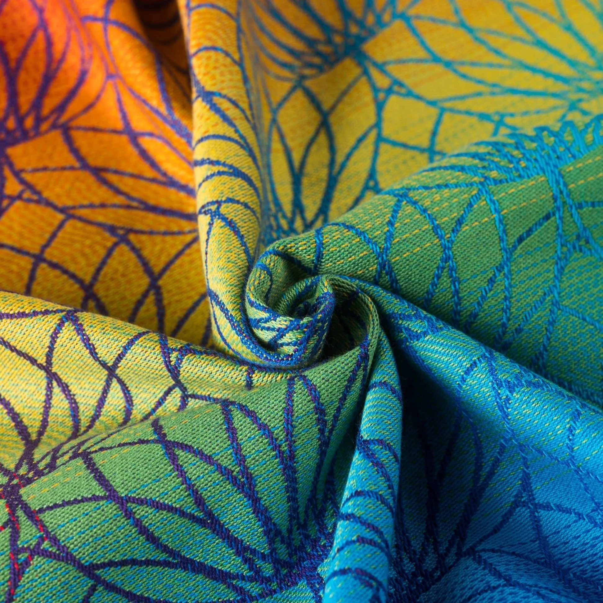 Ring Sling Rainbow Lotus