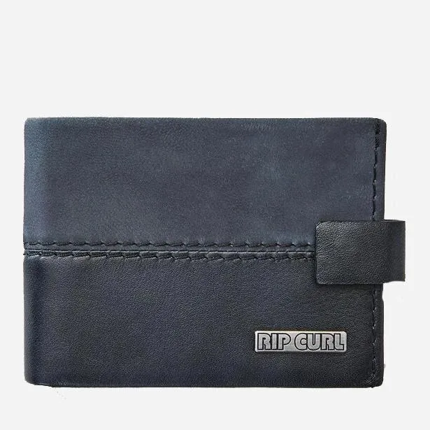 Rip Curl Pump RFID Leather Wallet Black