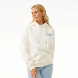 Rip Curl Surf Puff Heritage Hood Bone/Bright Blu
