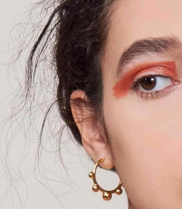 Rise Hoops in Gold