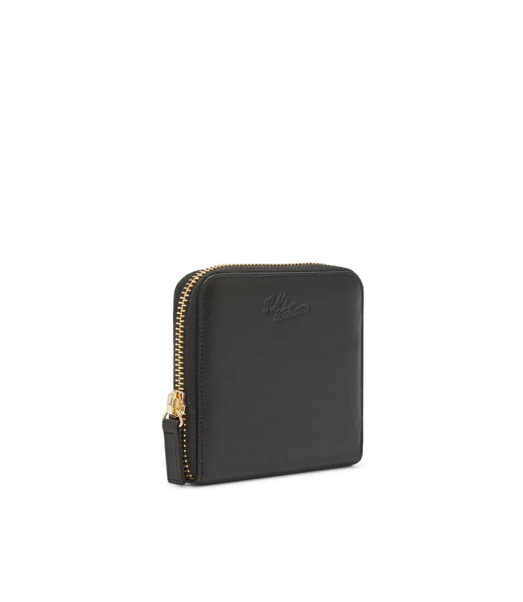 R.M. Williams Singleton Mini Zip Wallet - Black