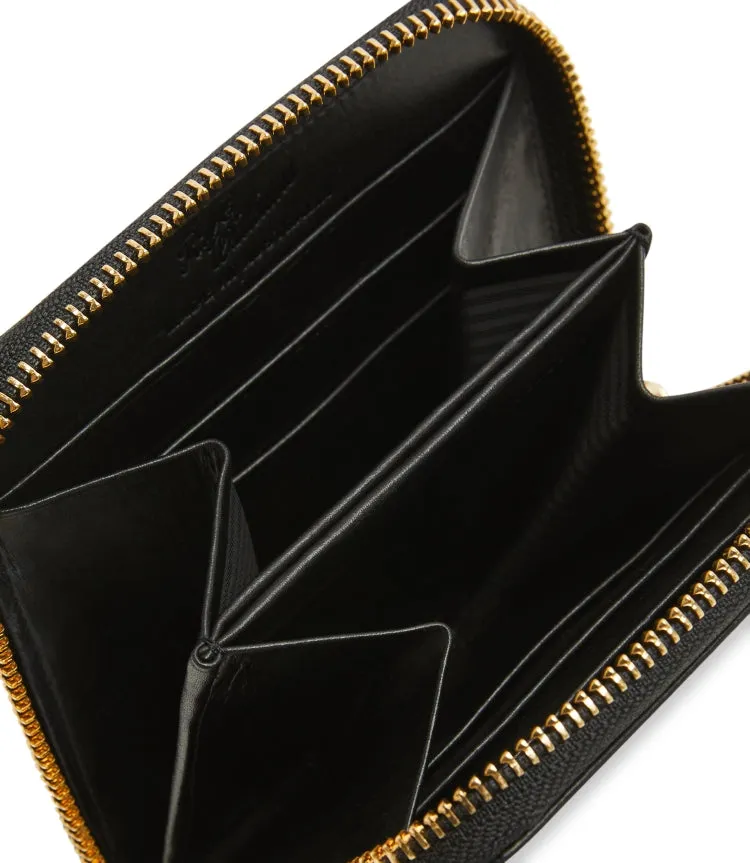 R.M. Williams Singleton Mini Zip Wallet - Black