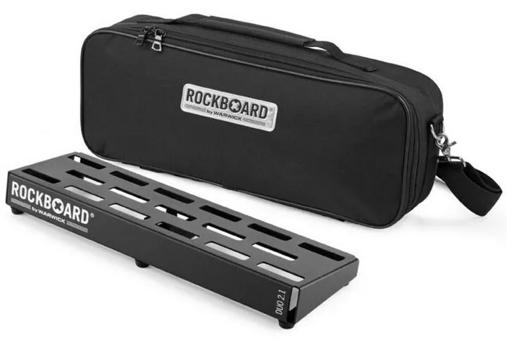 Rockboard DUO 2.1 Pedalboard   Gig Bag