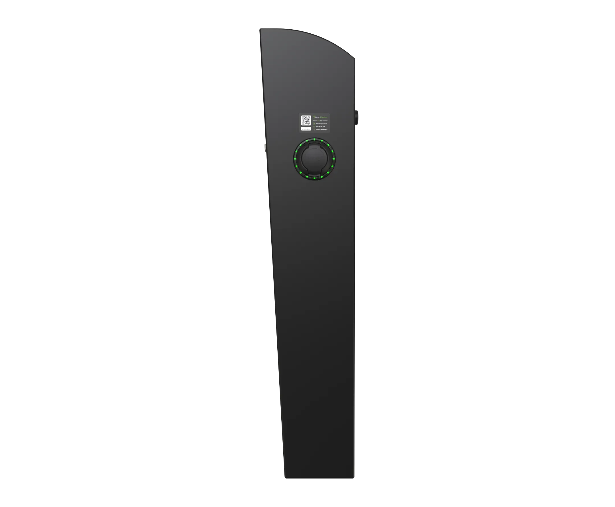 Rolec ROLEC0021B AutoCharge Smart EV Charging Pedestal - 2x up to 7.4kw Type 2 Sockets - Black