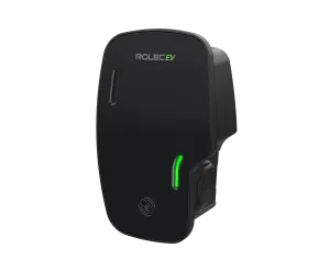 Rolec ROLEC3046B Zura Smart EV Charger - 1 x up to 22kW 3PH Type 2 Socket - Black
