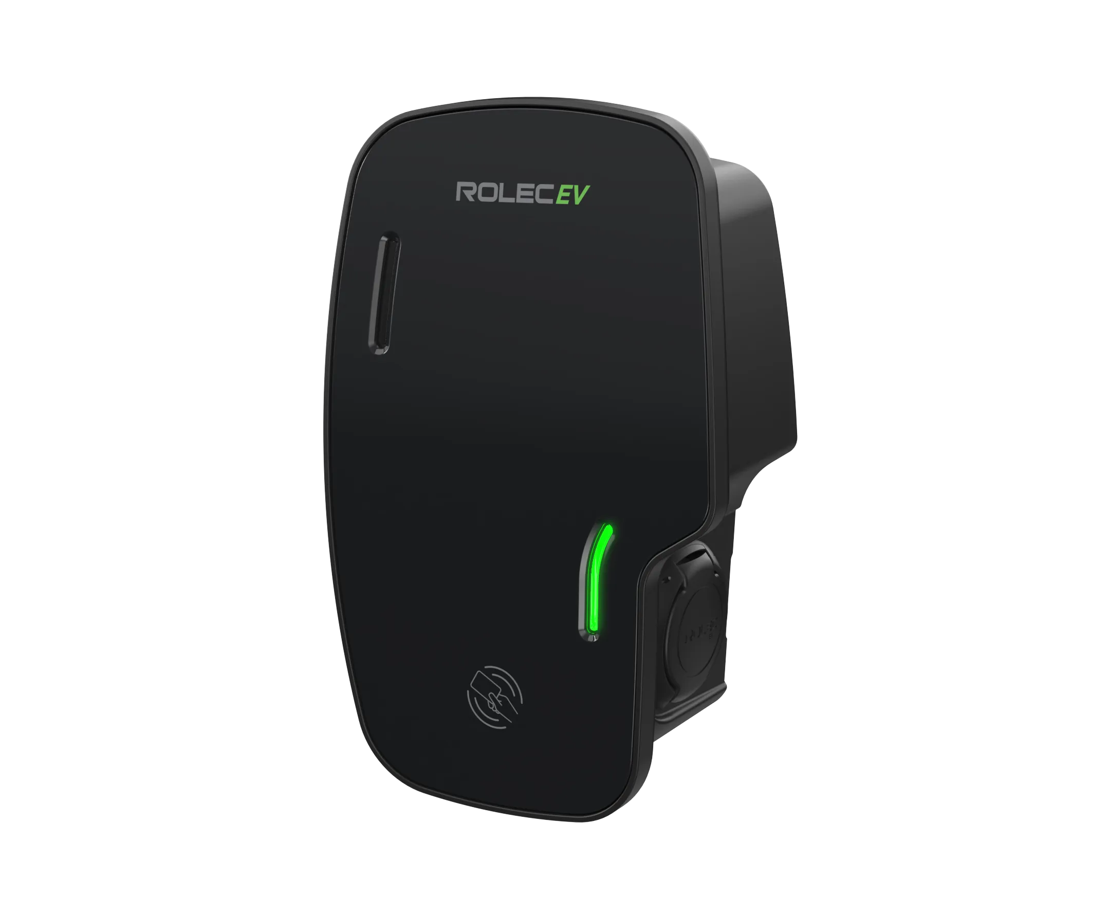 Rolec ROLEC3046B Zura Smart EV Charger - 1 x up to 22kW 3PH Type 2 Socket - Black