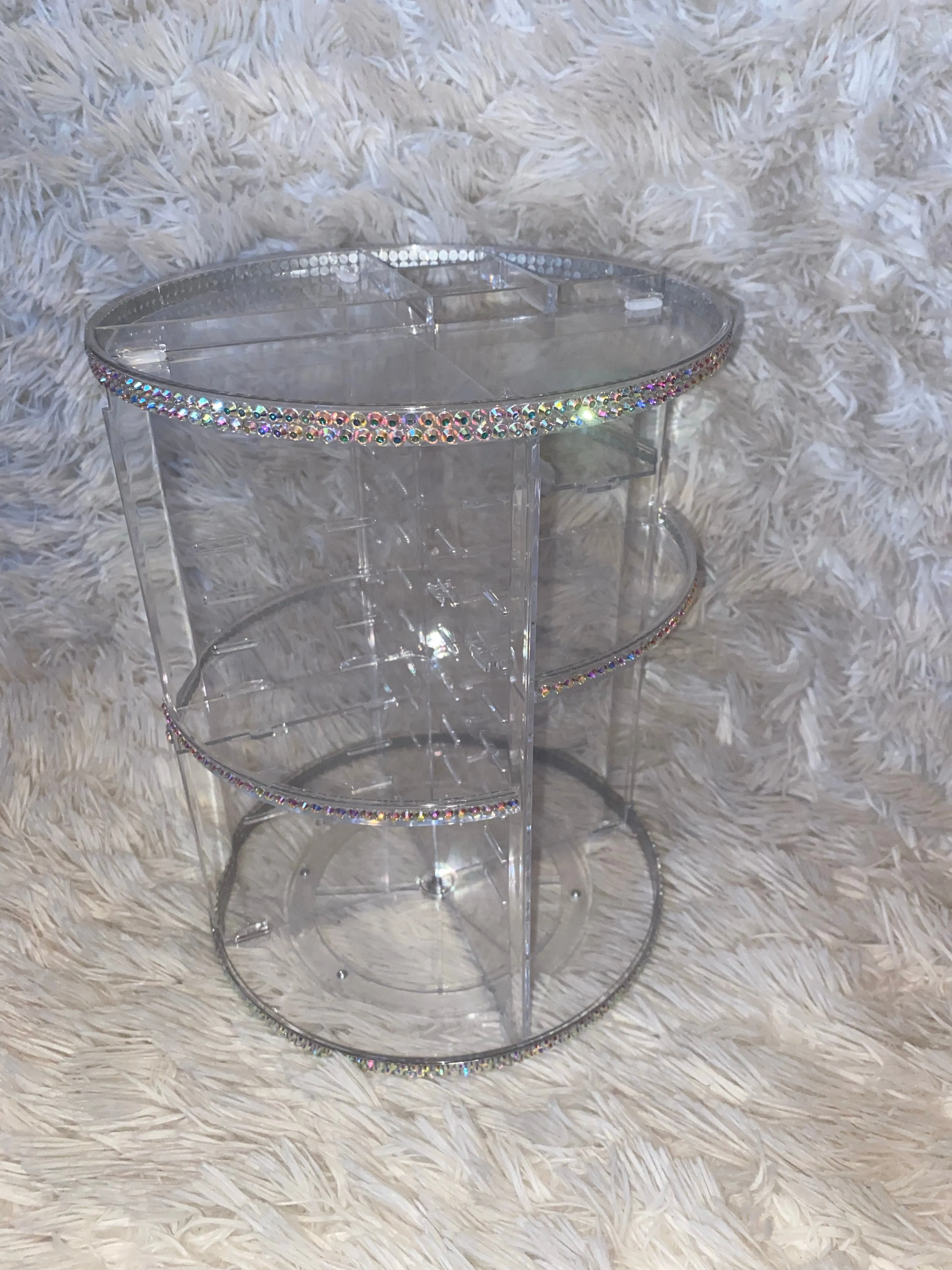 Rotating Cosmetics Organizer