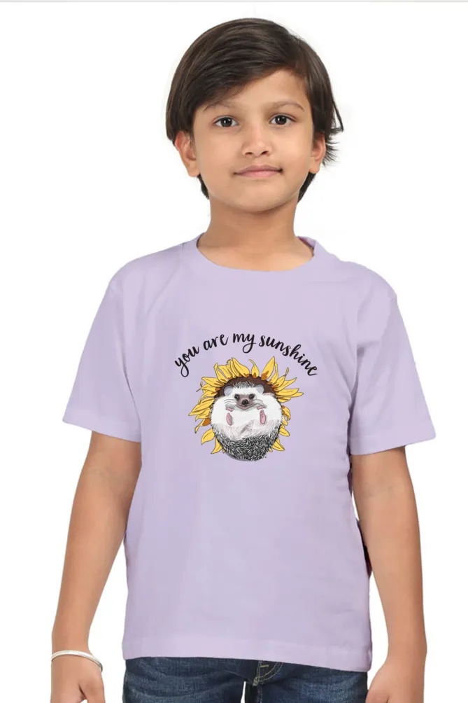 Round Neck T-Shirt (Boys) - Sunny Side Up (10 Colours)