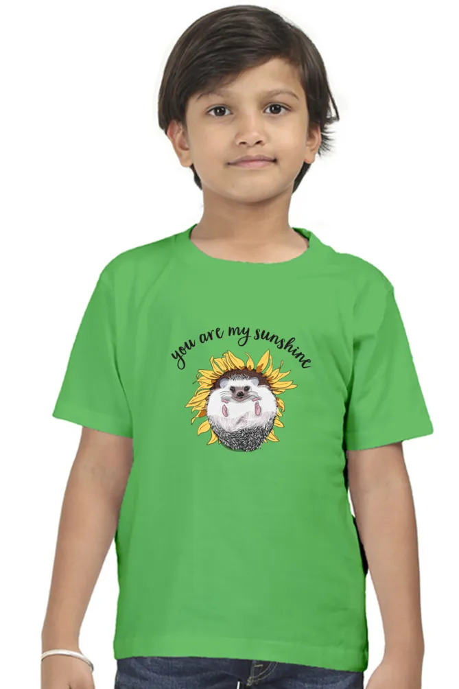 Round Neck T-Shirt (Boys) - Sunny Side Up (10 Colours)