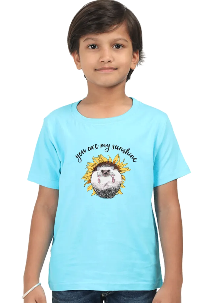 Round Neck T-Shirt (Boys) - Sunny Side Up (10 Colours)