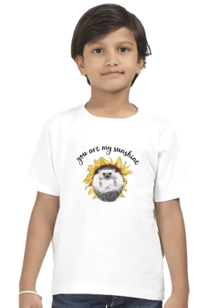Round Neck T-Shirt (Boys) - Sunny Side Up (10 Colours)
