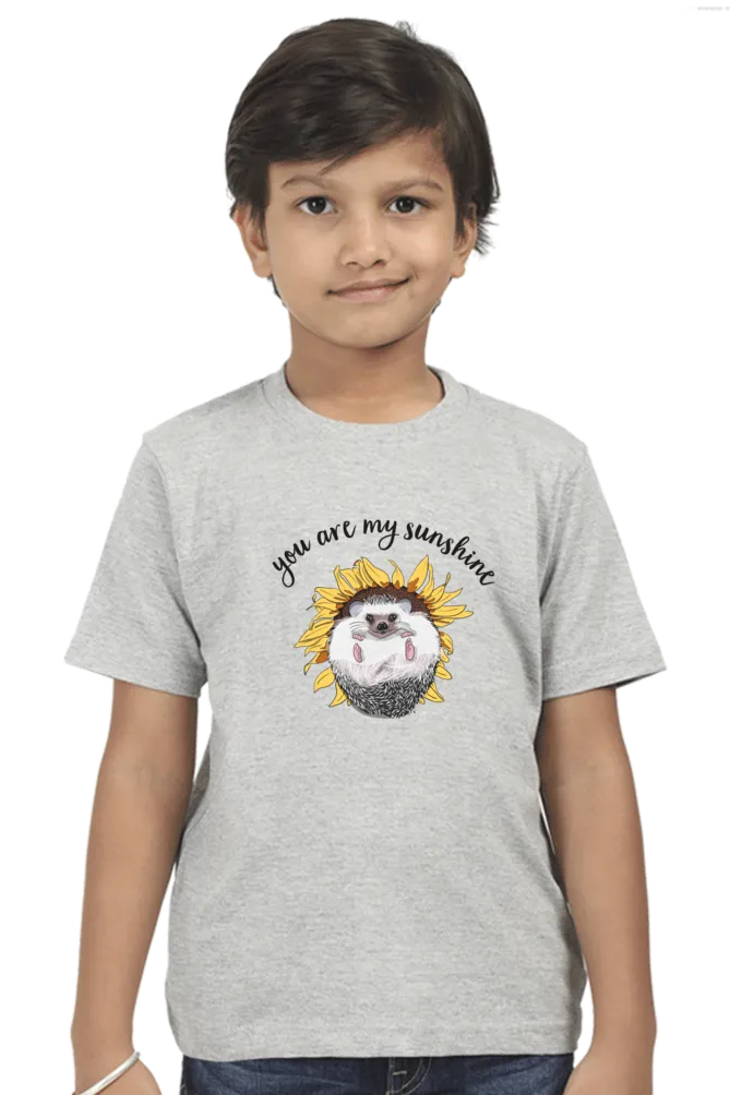 Round Neck T-Shirt (Boys) - Sunny Side Up (10 Colours)
