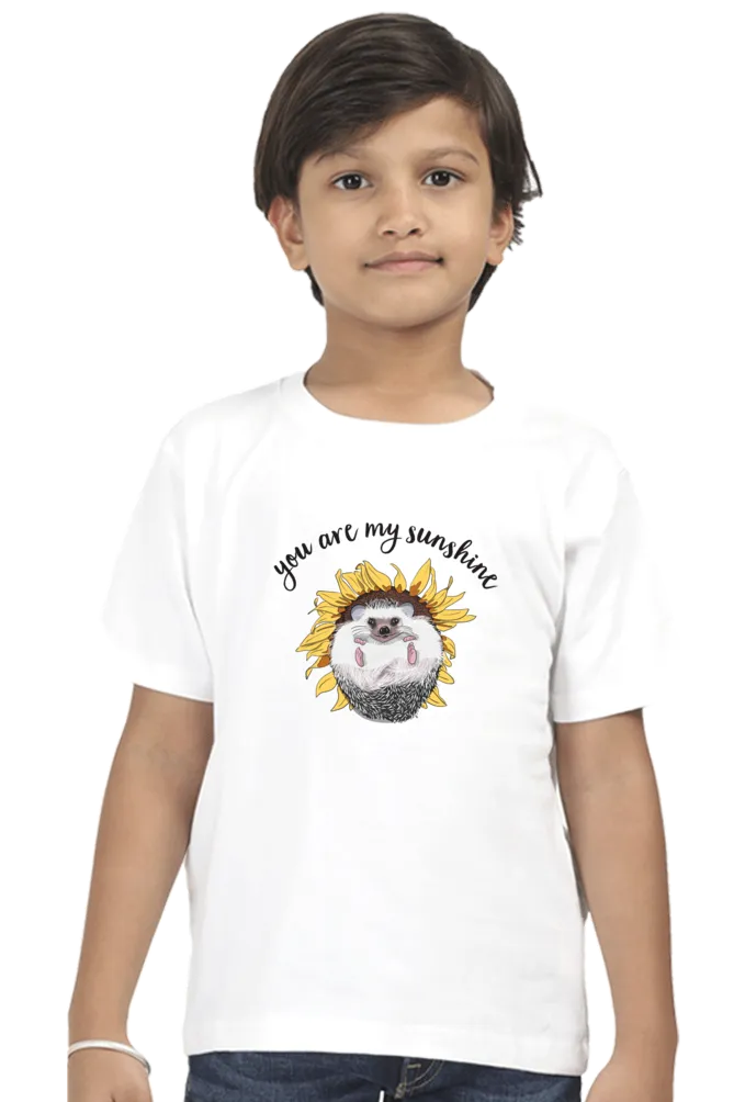 Round Neck T-Shirt (Boys) - Sunny Side Up (10 Colours)