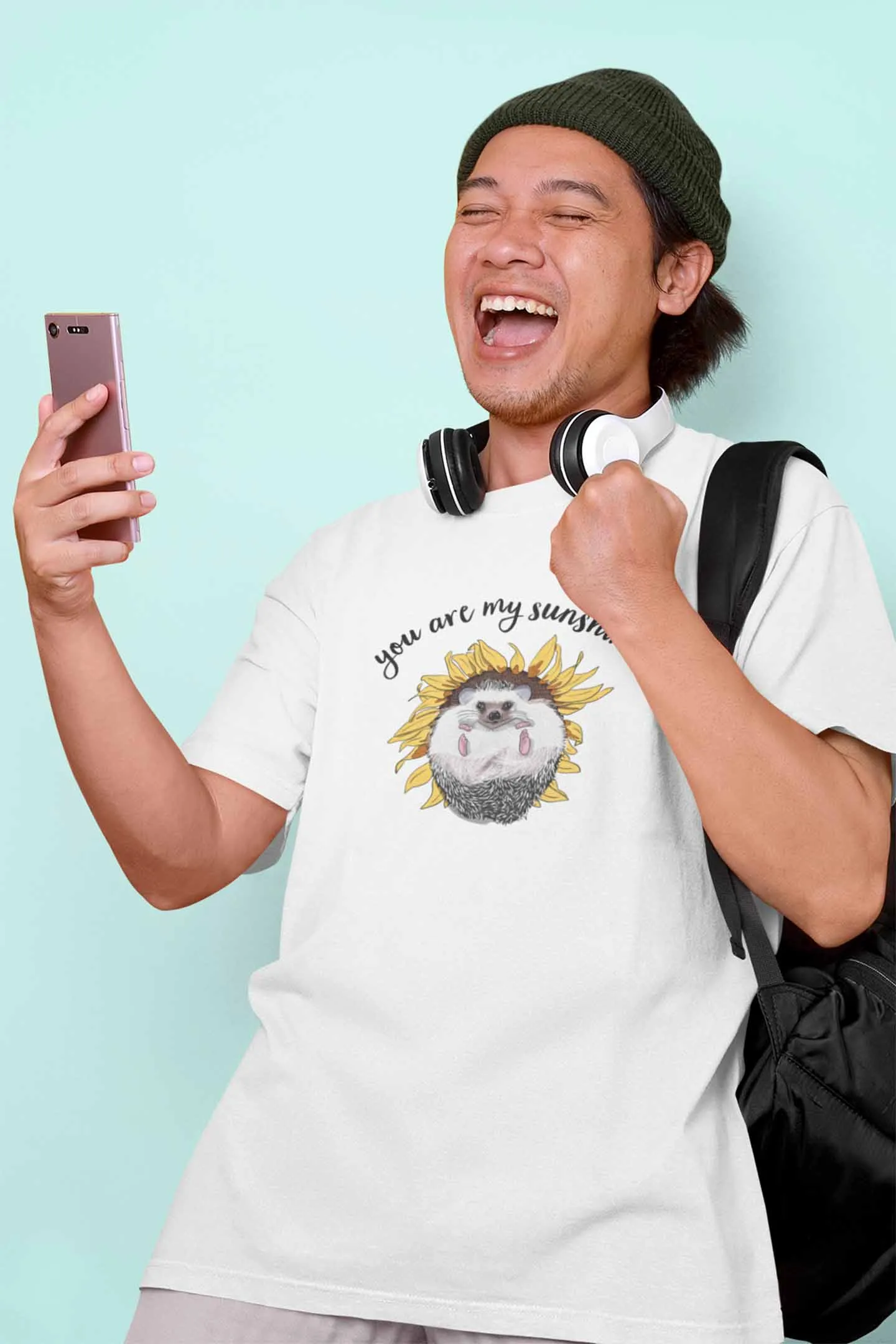Round Neck T-Shirt (Men) - Sunny Side Up (6 Colours)