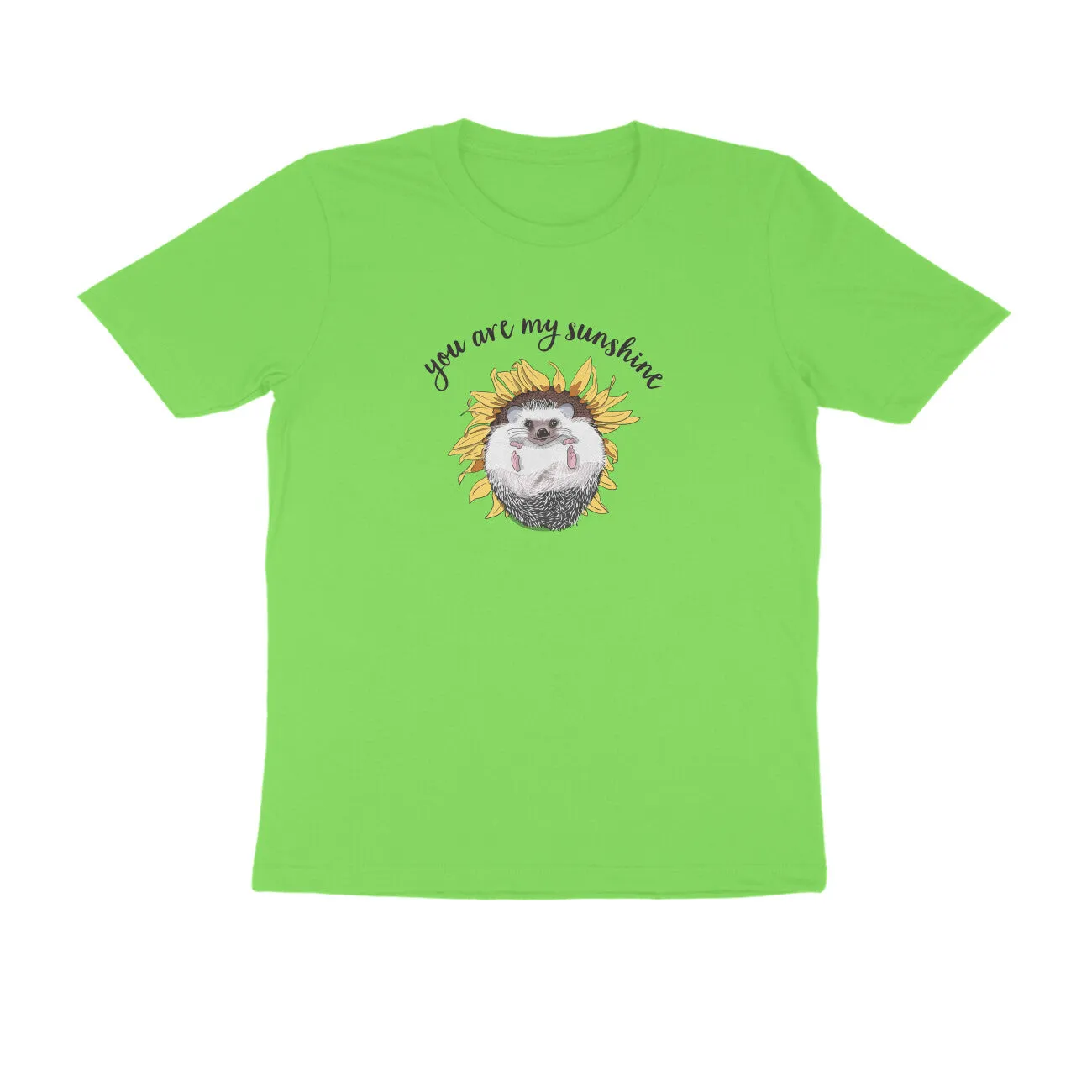 Round Neck T-Shirt (Men) - Sunny Side Up (6 Colours)