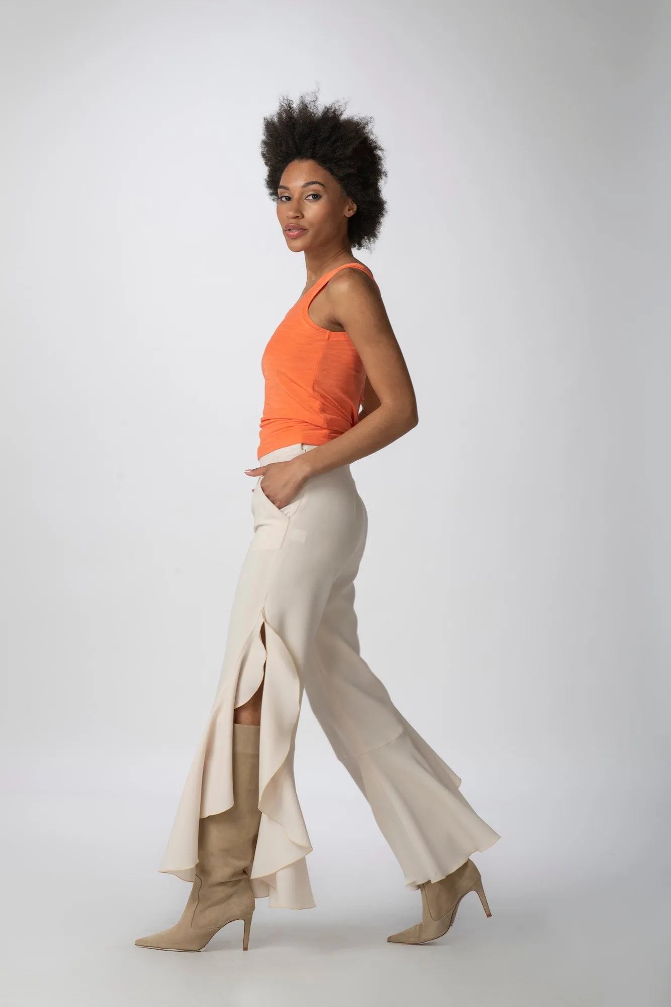 Ruffle Pant