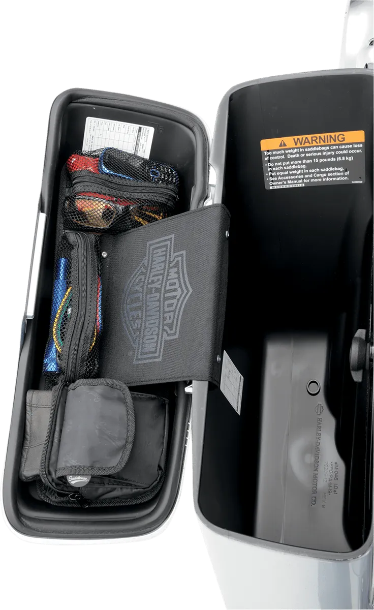 Saddlemen 3501-0757 Saddlebag Lid Organizer Set for FLD