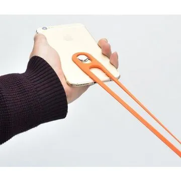 Safe   Silicone Lock-on Phone & Device Strap - RVOD