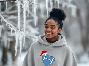SALE "SANTA Love Detroit" Relaxed Fit Classic Unisex Hoodie