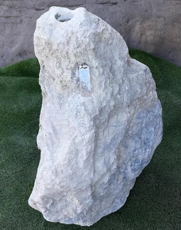 Sapphire Ice Bubble Rock - 158