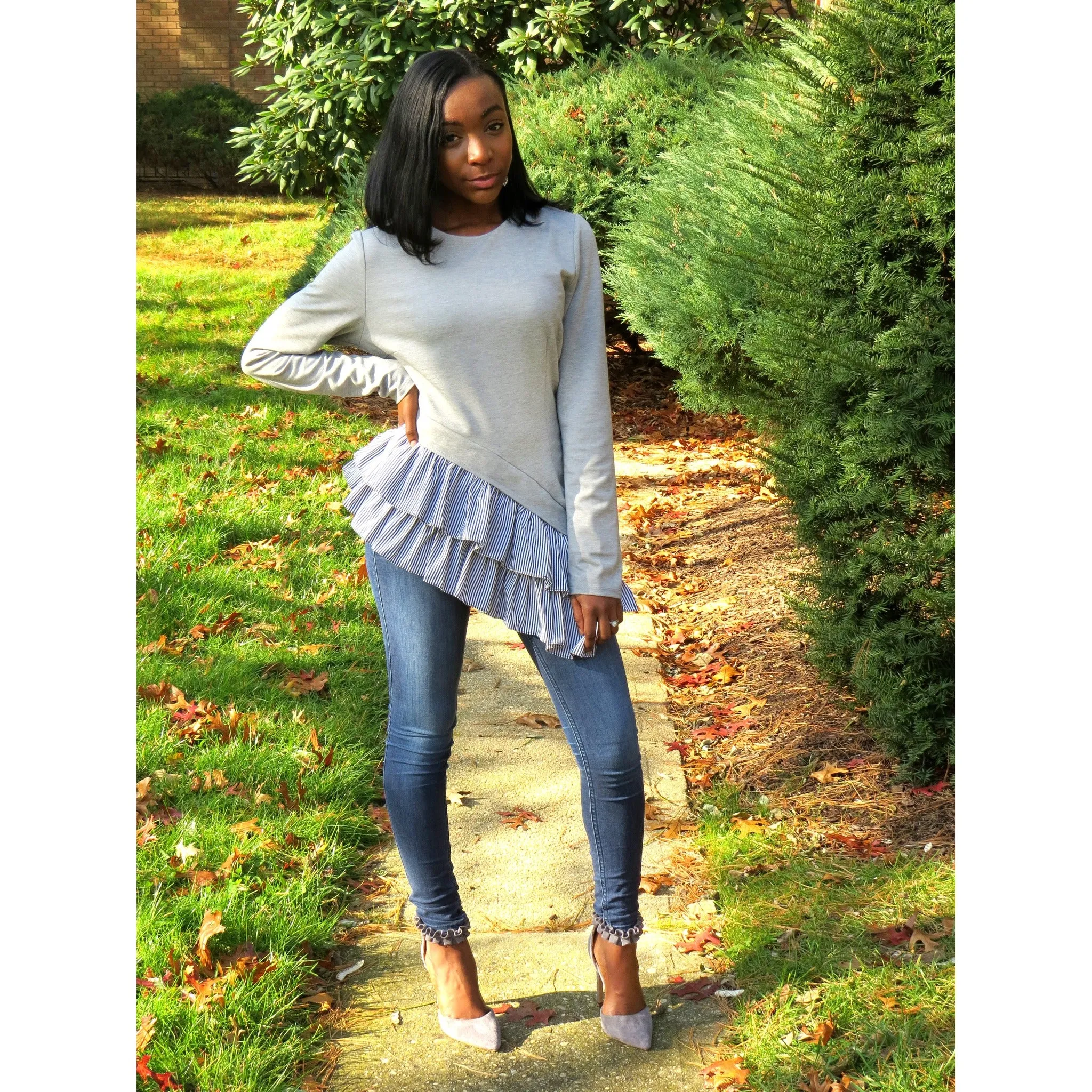 Sassy Ruffle | Top