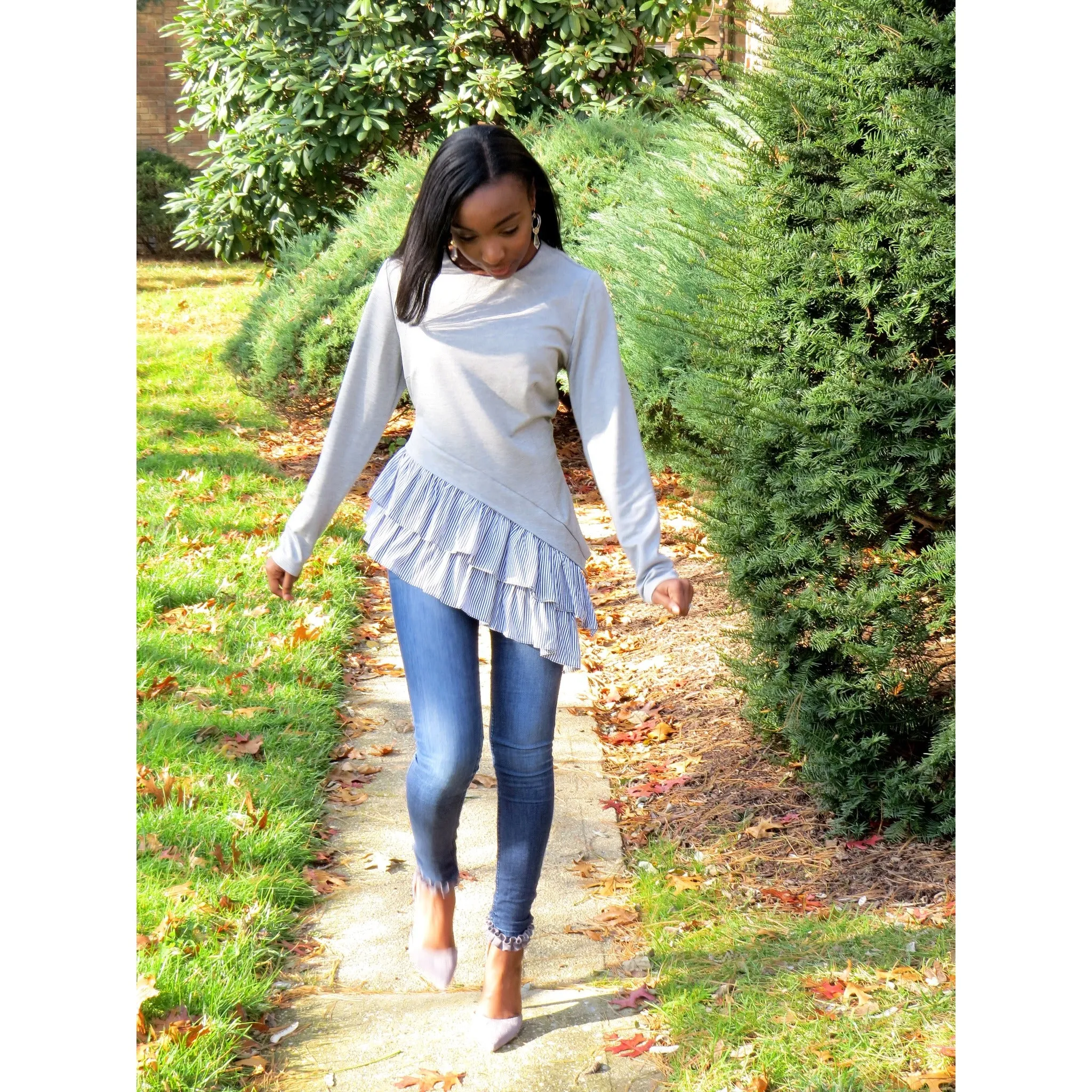 Sassy Ruffle | Top