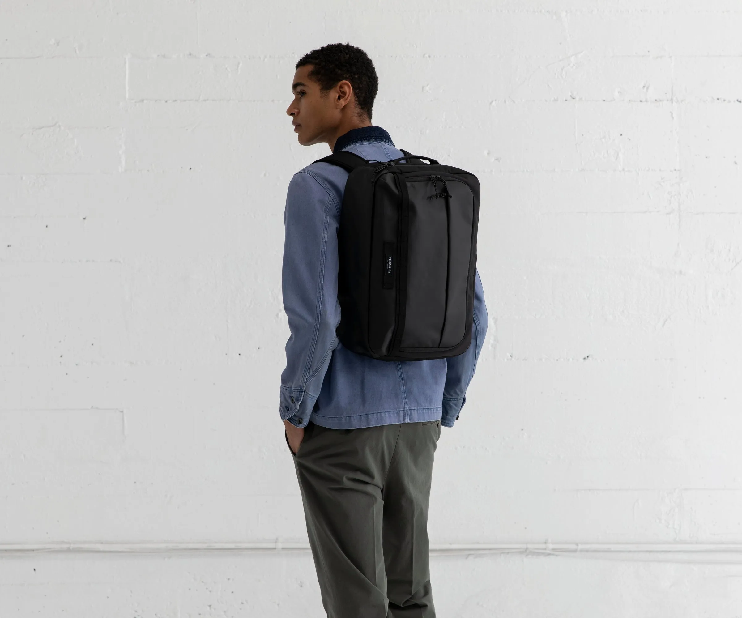 Scheme Convertible Briefcase Backpack