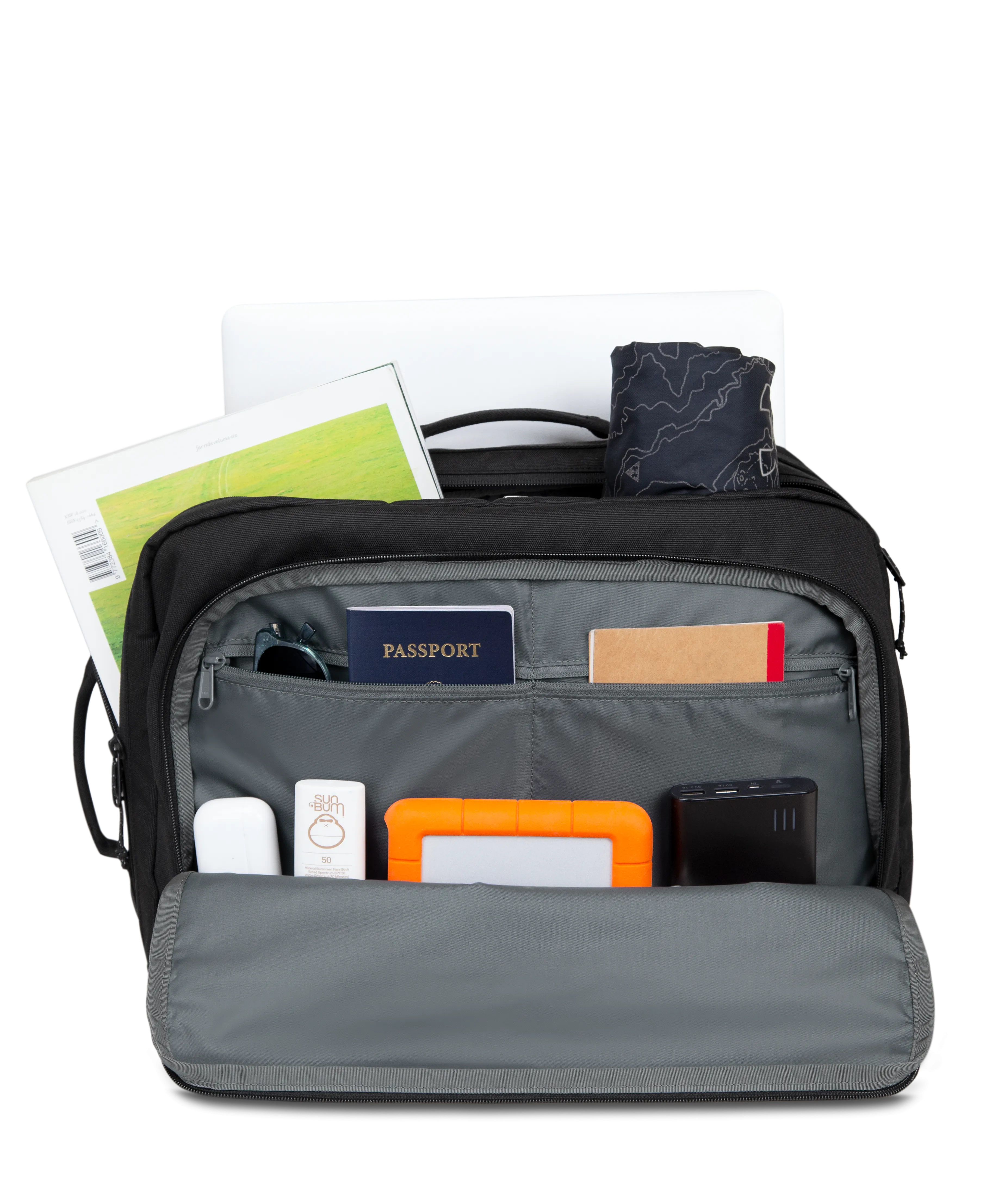 Scheme Convertible Briefcase Backpack