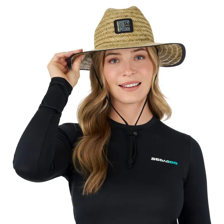 Sea-Doo Sets Us Free Straw Hat