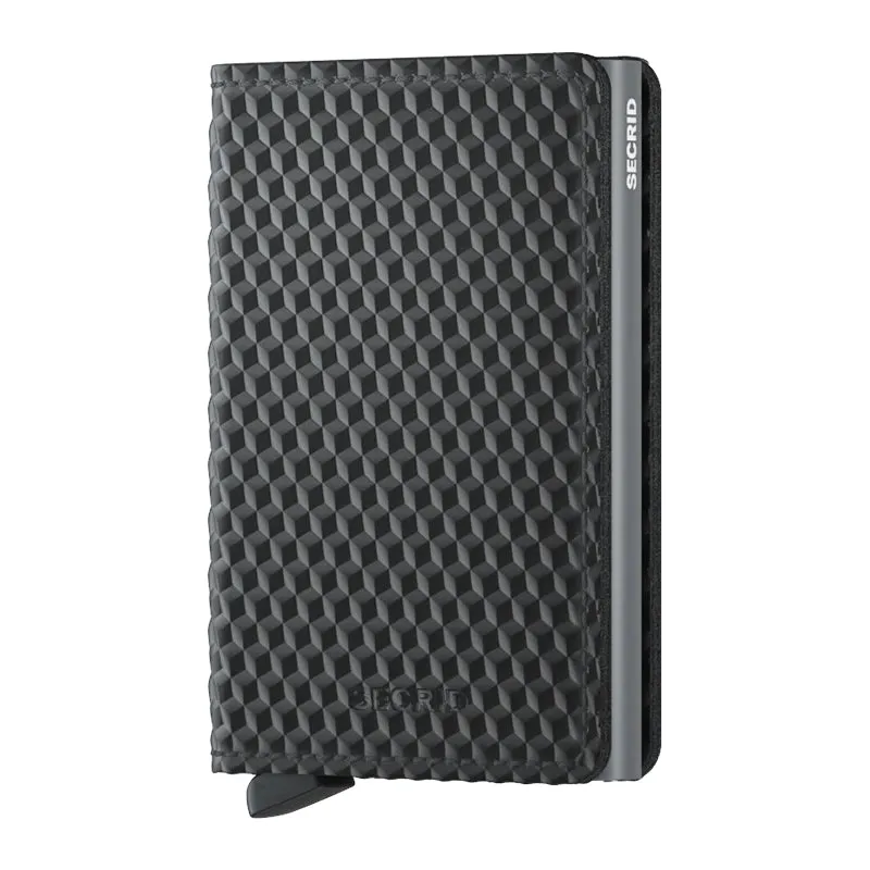 Secrid Slim Wallet Cubic Black / Titanium