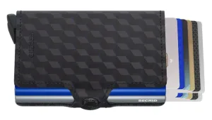 Secrid Twin Wallet Optical Blue Titanium