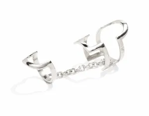 Shift Ring in Silver