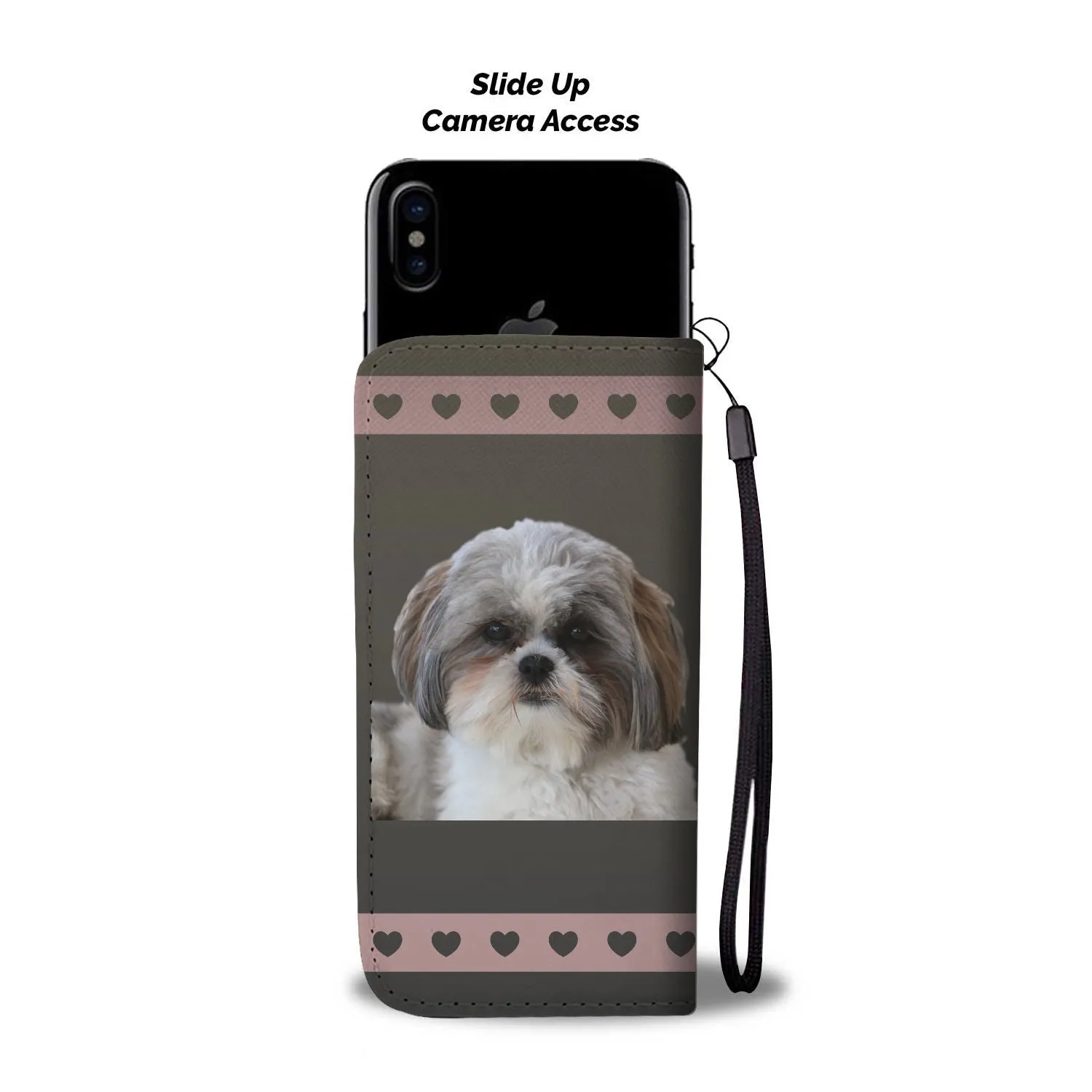 Shih Tzu Love Phone Case Wallet