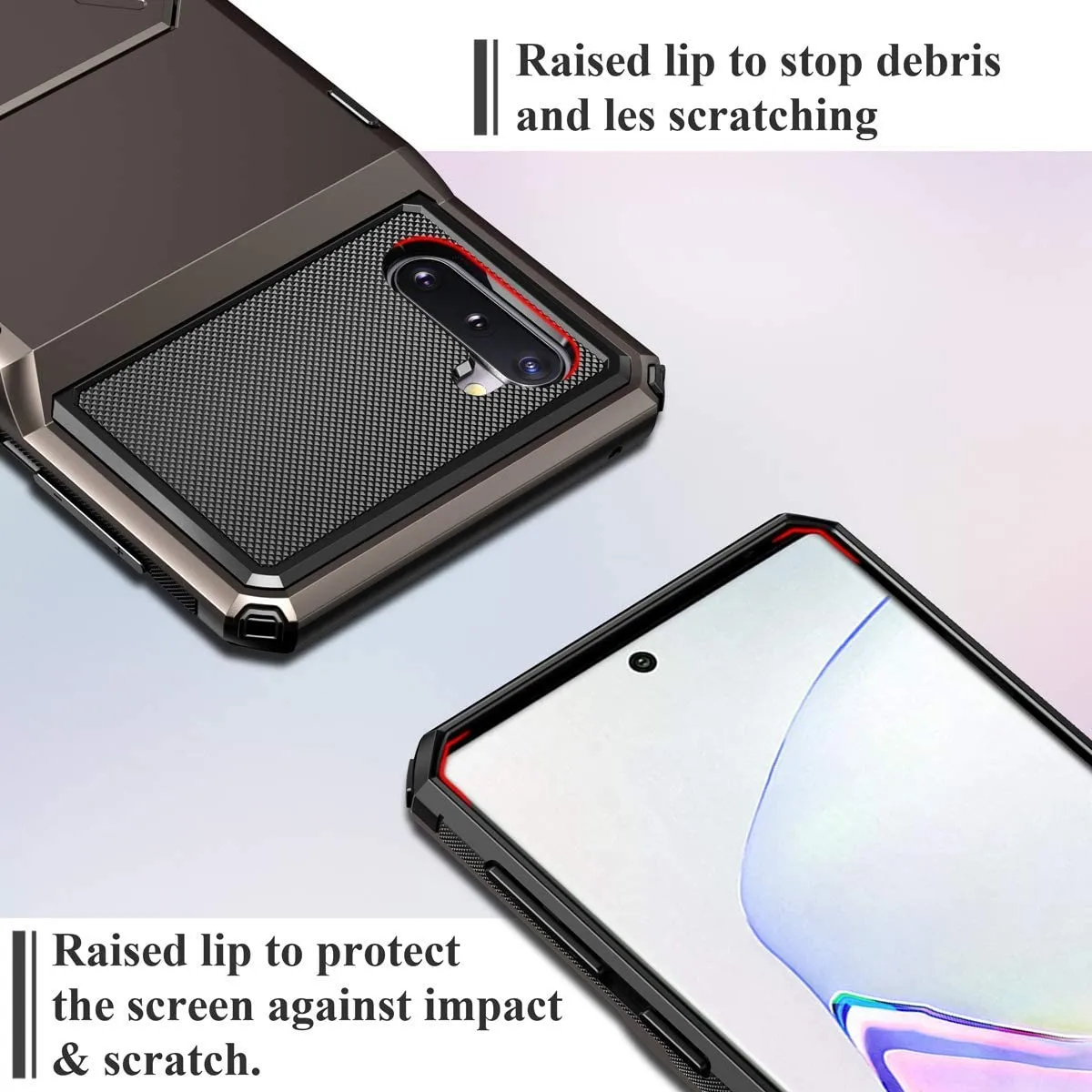 Shockproof Wallet Case For Samsung Galaxy Note