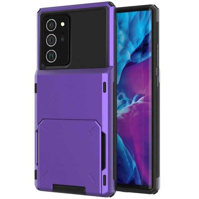 Shockproof Wallet Case For Samsung Galaxy Note