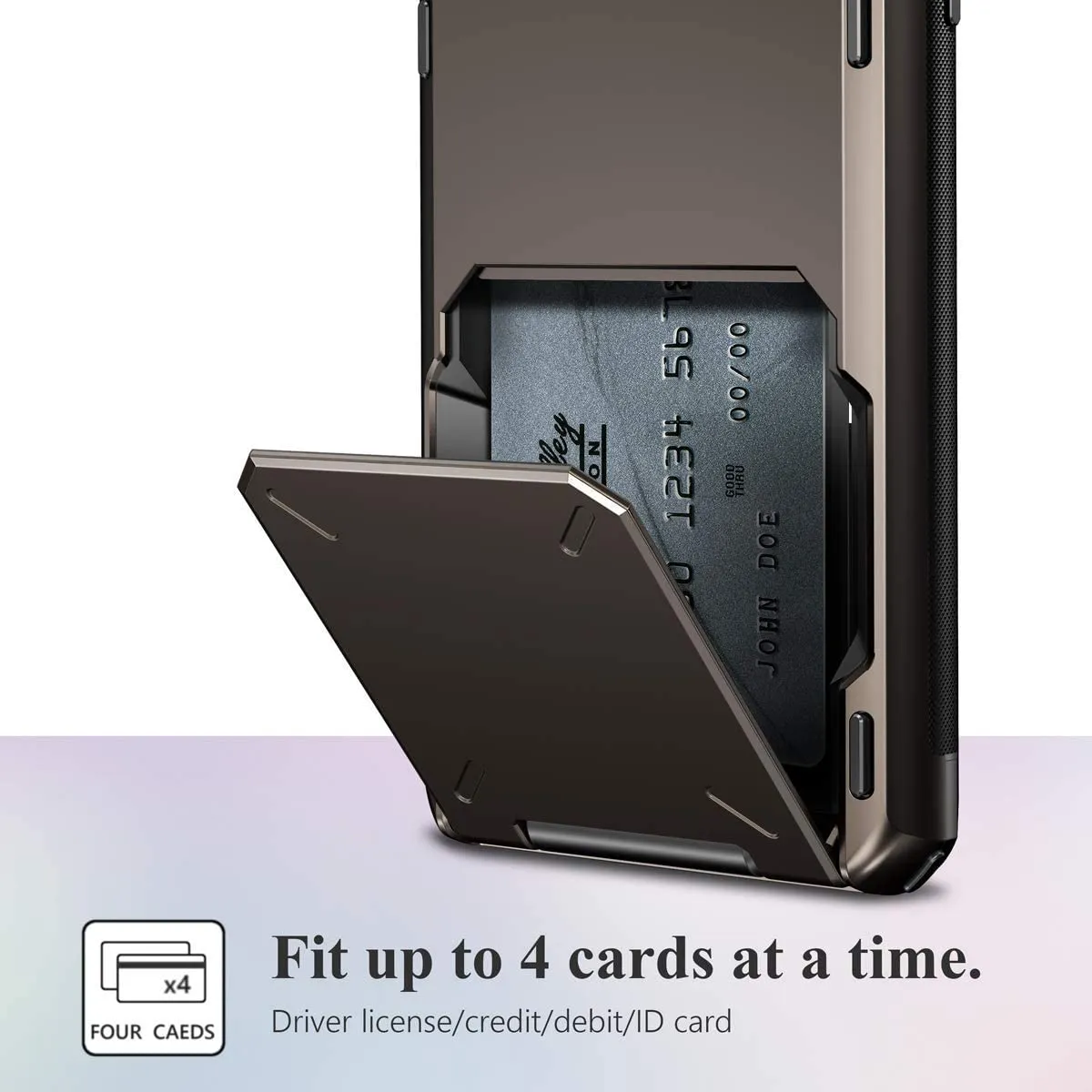 Shockproof Wallet Case For Samsung Galaxy Note